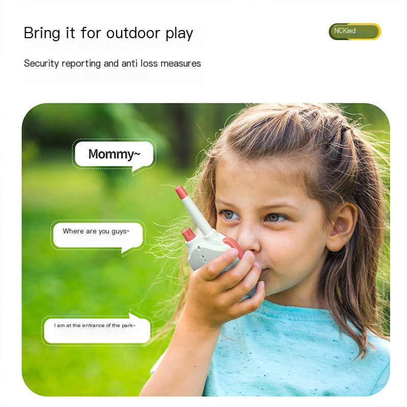 Nuki Walkie Talkie Auténtico para Niños para la Diversión entre Padres e Hijos