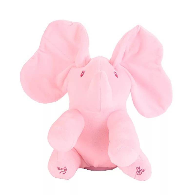 Elefante Musical de Peluche Personalizable para Niños