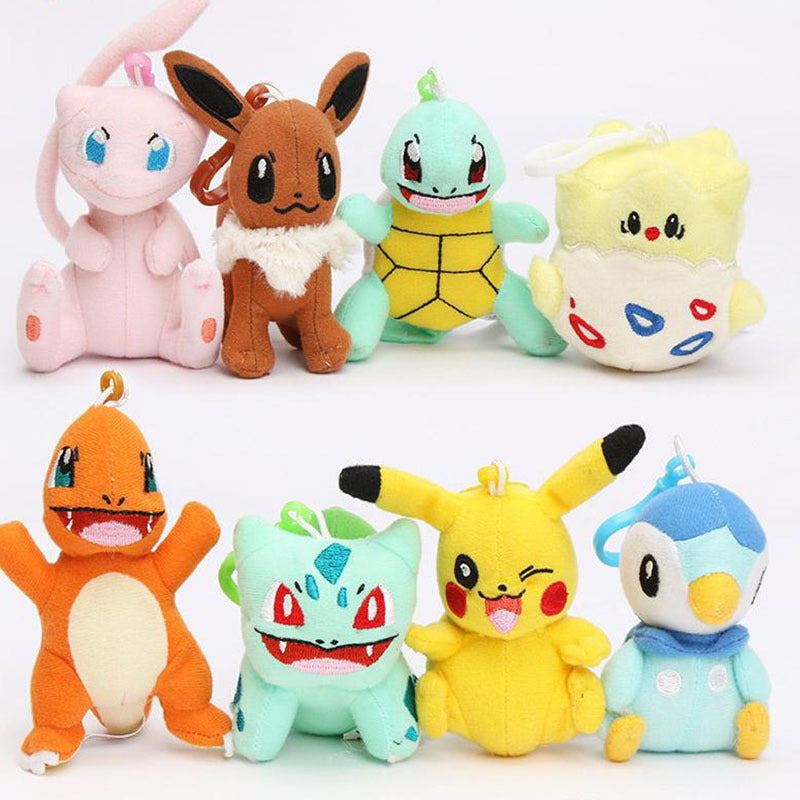 Mini peluches colgantes de moda (siete modelos)
