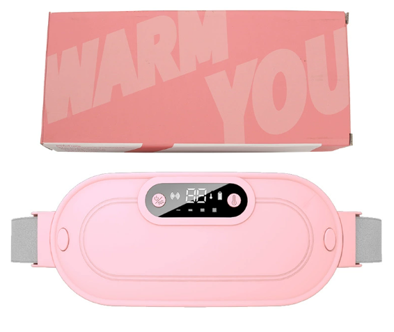 Cinturón térmico para aliviar los cólicos menstruales, regalo