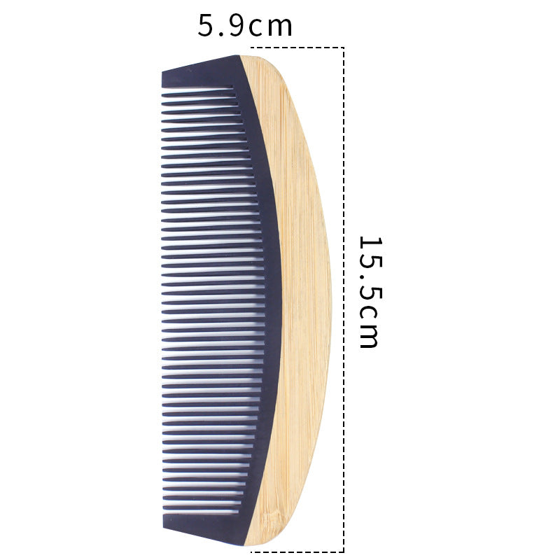 Peine de Bambú para el Cabello para Mujeres - Diseño de Madera Antiestático
