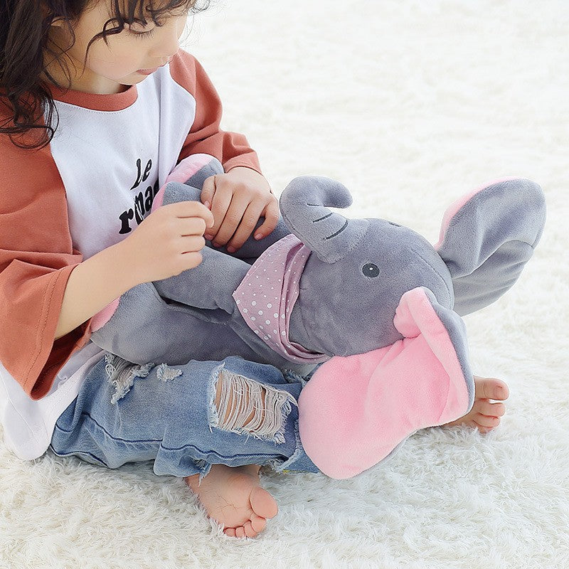 Elefante Musical de Peluche Personalizable para Niños