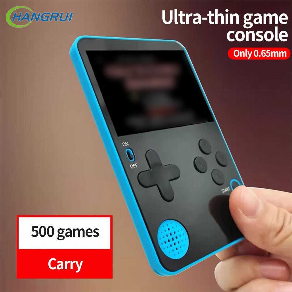 Consola de juegos portátil retro 500 en 1 con pantalla a color de 2,4"