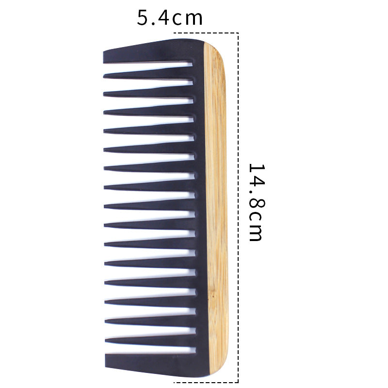 Peine de Bambú para el Cabello para Mujeres - Diseño de Madera Antiestático