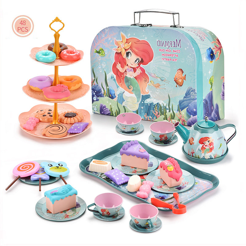 Juego de simulación de postres y té "La casita" para niñas