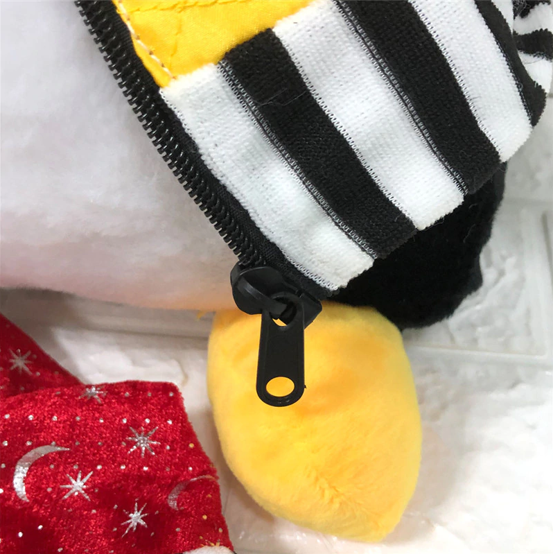 Peluche de pingüino de tela nacional (temática de amigos)