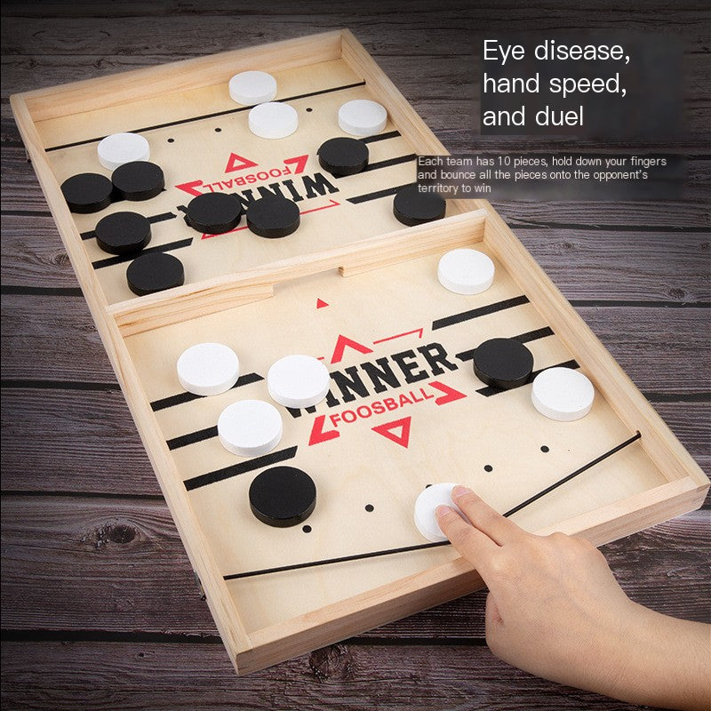 Tablero Interactivo de Juego para Padres e Hijos de Madera (Amazon Best Seller)