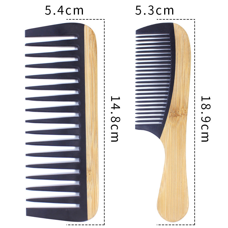 Peine de Bambú para el Cabello para Mujeres - Diseño de Madera Antiestático