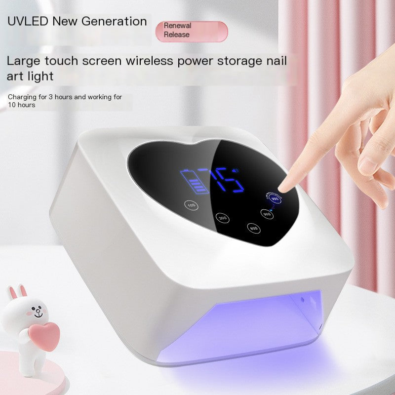 Lámpara de uñas inalámbrica X20 con batería de litio recargable
