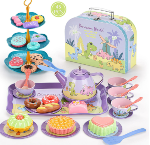 Juego de simulación de postres y té "La casita" para niñas