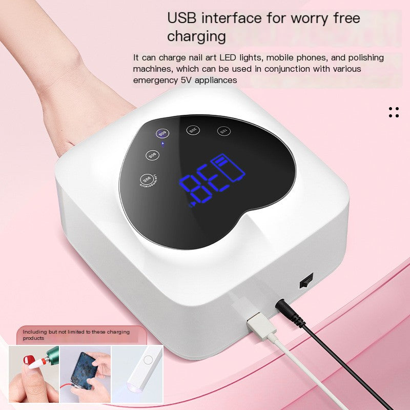 Lámpara de uñas inalámbrica X20 con batería de litio recargable