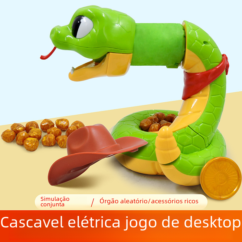 Juguete de Broma Eléctrico de Serpiente de Cascabel al por Mayor para Juegos