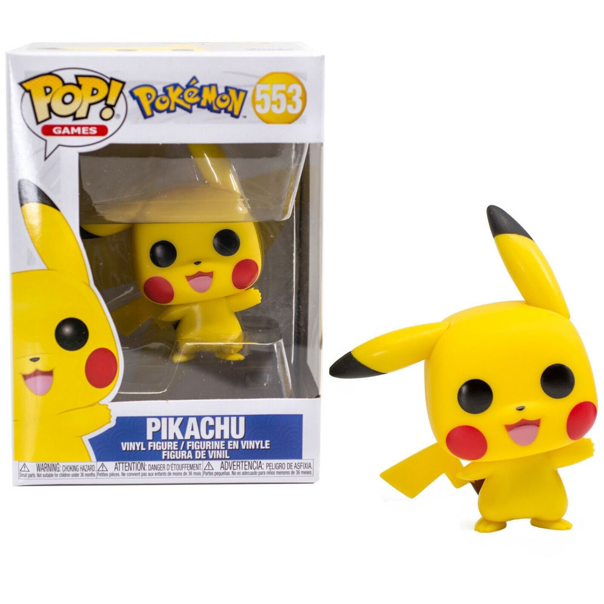 "Figuras POP Pokémon: Bulbasaur, Charmander, Squirtle"